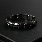 Fashion Wave Hematite Magnetic Bracelet Men Original Beaded Hematite Energy Bracelets for Women Positive Energy Jewelry