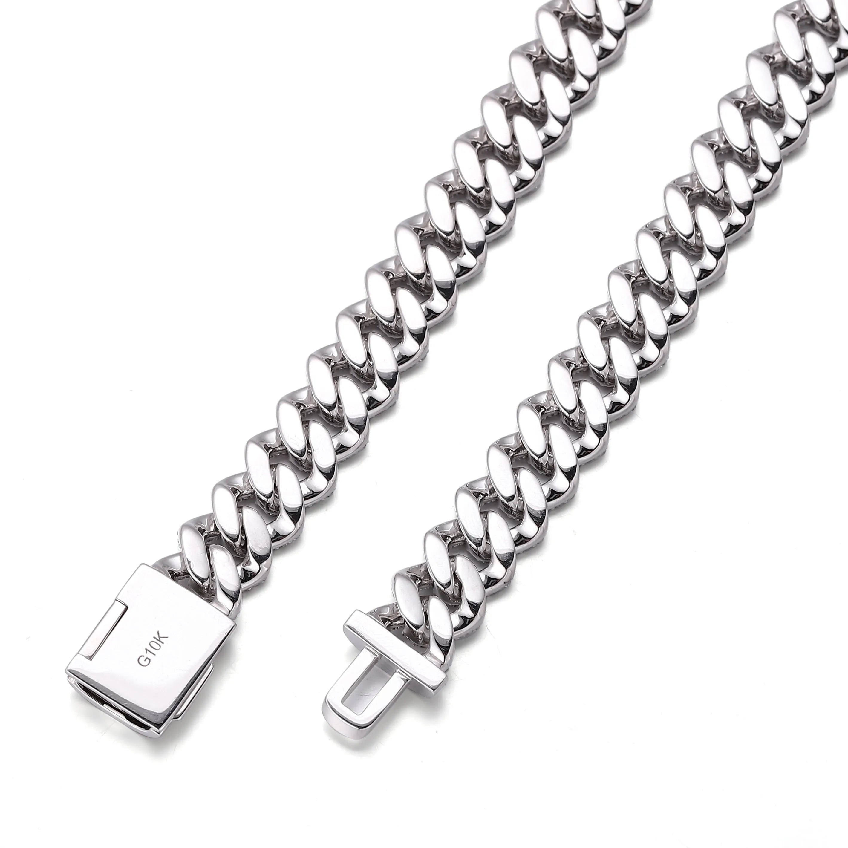 Moissanite Men Necklace Luxury Bling Pendant Perfect For Wedding Anniversary Birthday Gift