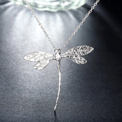 Dragonfly Silver Necklace