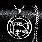 Astaroth Sigil Pendant Necklace — Stainless Steel