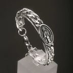 Virgin Mary Prayer Bracelet — Stainless Steel
