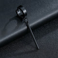 Punk Mens Long Stick Ear Stud Set Black Earrings Gift for Boyfriend Lover Jewelry Nightclub Bar Earring