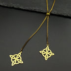 Celtic Steel Chain Witch Knot Witchcraft Sweater
