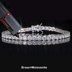 Tennis Bracelet Stainless Steel Moissanite 2/3/4/5MM