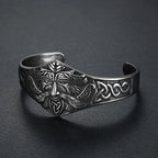 Vintage Norse Viking Bracelet for Men — Stainless Steel