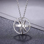 Vintage Astronomical Ball Alloy Men's and Women's Rings Creative Complex Rotating Cosmic Ring Deformable Rotating Ring