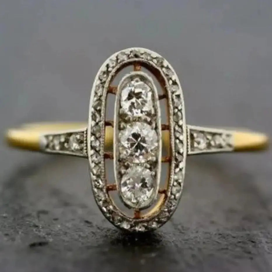 Vintage Stainless Steel Ring