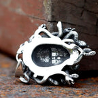 2023 New 316L Stainless Steel Men's Medusa Pendant Necklace Vintage Snake Animal Accessories Party Gift free shipping