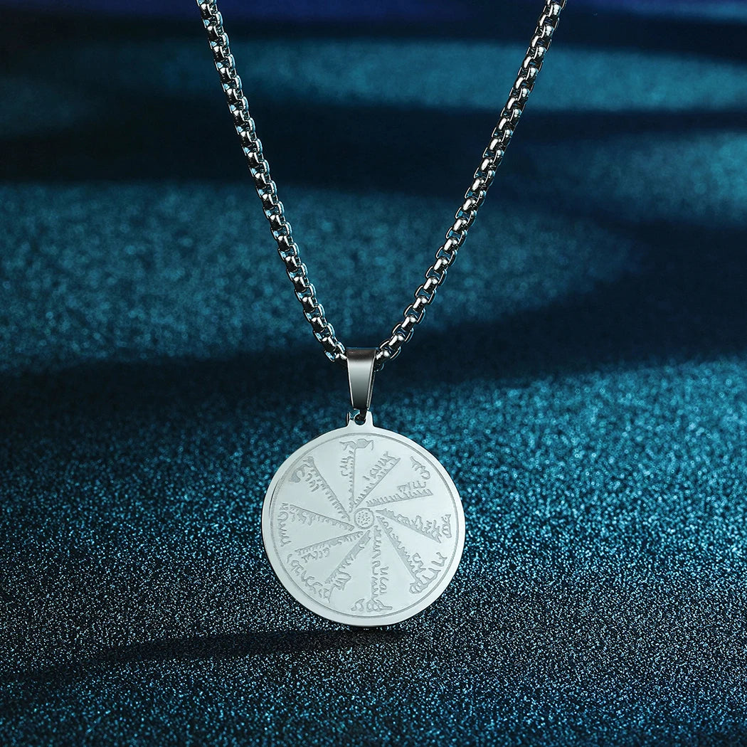 CHENGXUN Dainty Chef Knife Pendant Necklace for Women Men Steel Knife Charm Neck Chain Male Talisman Amulet Protection Jewelry
