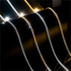 Stainless Steel Cuban Chain Necklace 3MM