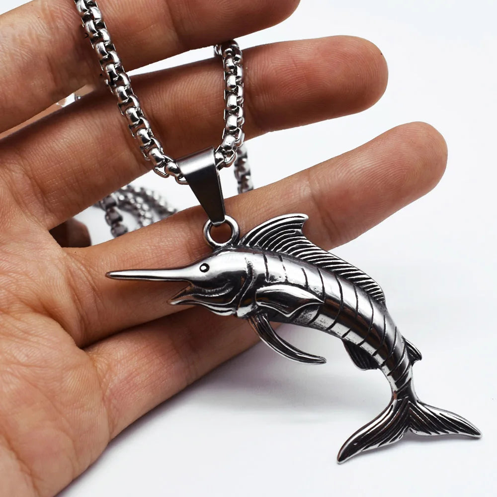 Animal Pendant Necklace — 316L Stainless Steel