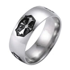 10mm Wide Band Ring — Stainless Steel