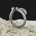 Snake Steel Ring Punk Animal Sliver Party