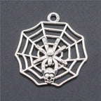 Boho Spider Web Charms Pendant Female Jewelry Bulk Cheapest Items