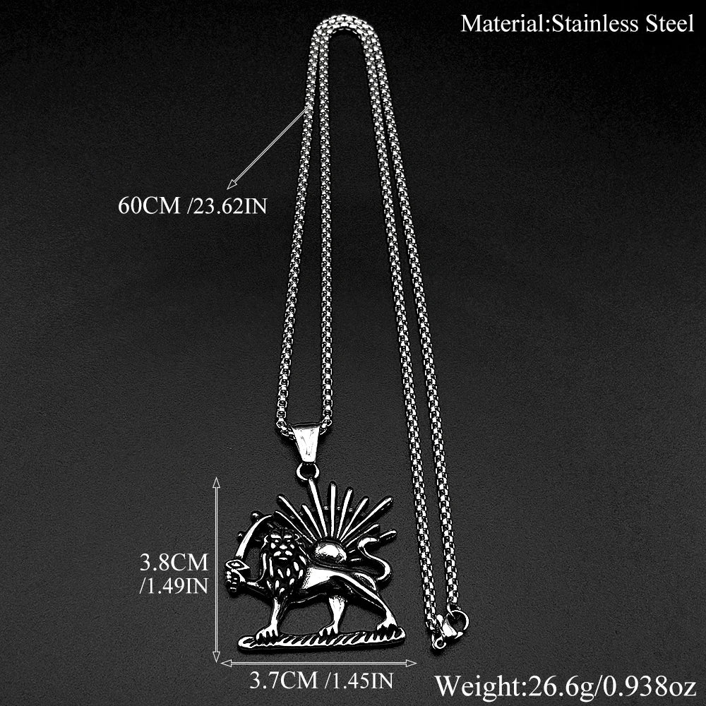 Islamic Stainless Steel Pendant Necklace