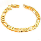 Luxury 3:1 Thickness 8mm Men's Hip Hop Cuban Chain Figaro Chain