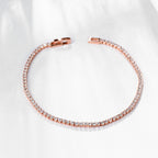New 2&3&4mm Moisssanite Tennis Bracelet Original 925 Sterling Silver Jewelry Moisssanite Diamond Tennis Chain for Women