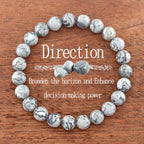 Multi-Color Bead Bracelet with Adjustable Length