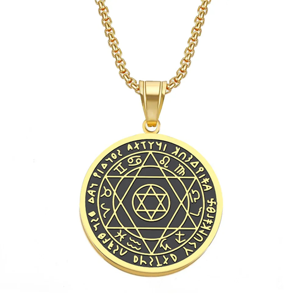 Star of David Gold Pendant Necklace