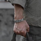 Men\'s Personalized Retro Ethnic Animal Pixiu Bangles Men Women Cuff Bracelets Casual Jewelry Gifts