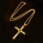 Cool European and American Personalized Men's Pendant Necklace New Fashion Punk Hip-hop Men's Necklace Jewelry
