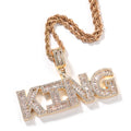 UWIN Customized Baguettecz Name Necklaces for Women Men Iced Out Cubic Zirconia Letters Fashion Personalized Jewelry for Gift
