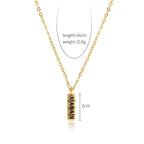 Gun Pendant Crystal Choker Rhinestone Chain Necklace — Two-Tone