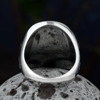 Biker 316L Stainless Steel Personality Domineering Men`s Fashion Lucky Creative Jesus Cross Ring For Man Anniversary Gift