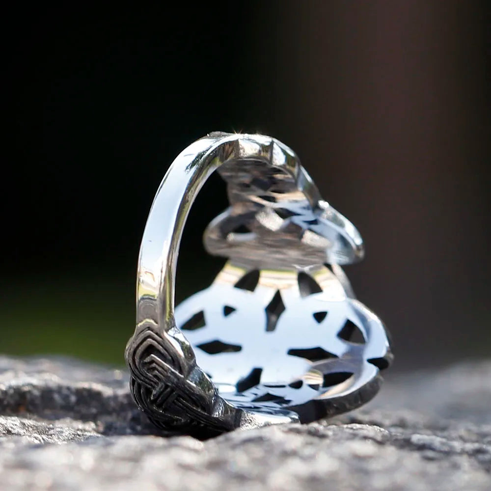 Viking Celtic Knot Totem Ring — Stainless Steel