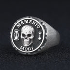 Skull Memento Mori Ring — 925 Silver