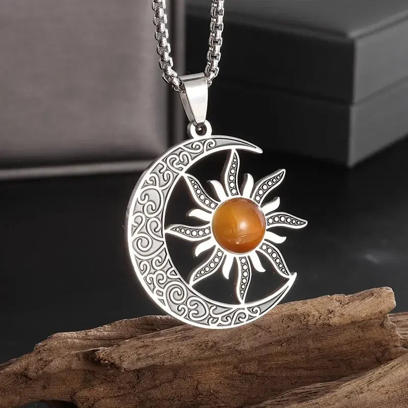 Witchcraft Pentagram Pendant Necklace — Stainless Steel