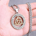 Nordic Vikings Tree of Life Odin Necklace Various Men Celtic Amulet Pendant Stainless Steel Vintage Charm Punk Jewelry