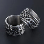 Retro Rings For Man Classical Fashion Male Jewelry Accessories Stainless Steel Casting Male Rings Finger Men's Ring
