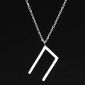 Viking Rune Layering Necklace — Minimal