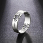 Halloween Spider Ring for Men & Women 6mm Wide — Stainless Steel