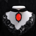 Gothic Crow Pendant Necklace