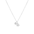 Mini Shiny Delicate 925 Sterling Silver Teardrop-shaped Zircon Pendant Choker Necklace for Woman Collarbone Chain Jewelry Gifts