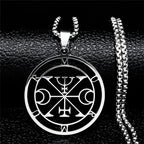 Sigil de Lucifer Baphomet Necklace — SS