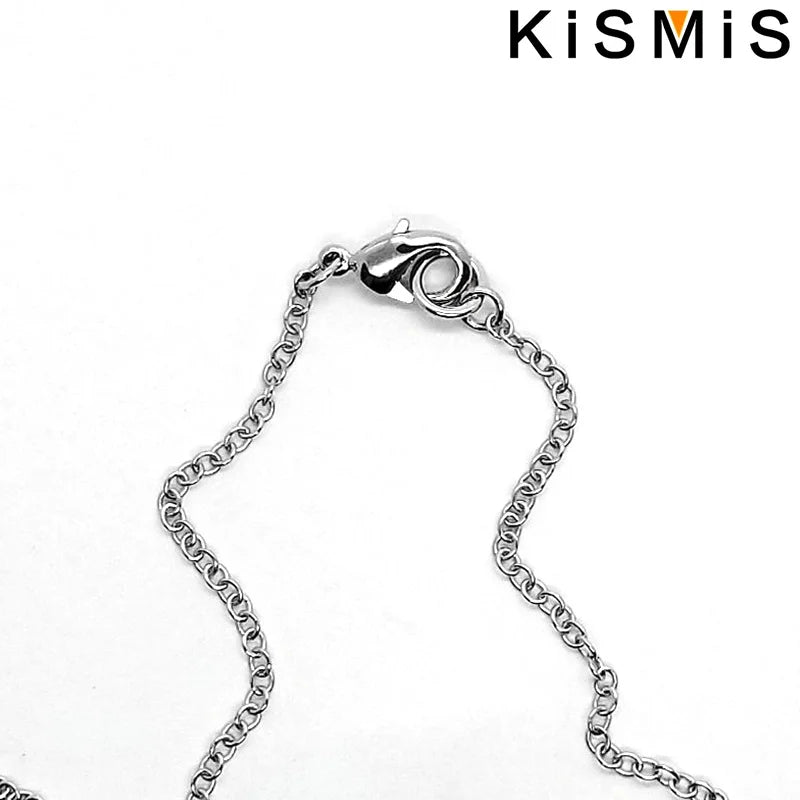 Medusa Double Snake Pendant Necklace — Two-Tone