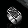Vintage Guns Cowboy Ring — Stainless Steel
