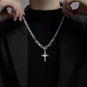 Charm Star Pendant Necklace — Stainless Steel