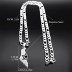 Israel Star of David Map Necklace — Stainless Steel