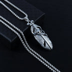 Skull Steel Pendant Japanese Korean Versatile