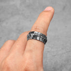 Dragon Spine Ring — Stainless Steel