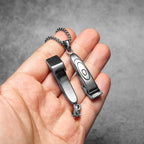 Barber Shaver Pendant Necklace Stainless Steel