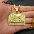 Last Supper Door Pendant Necklace — Stainless Steel