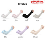Outdoor Bicycle Fishing Sleeve Cover Colorful Sun Protection Arm Guard Cooling Sun Protection Arm Cooling UV Protection