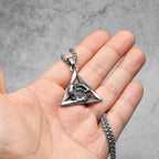 Freemasonry Eye Pendant — Stainless Steel