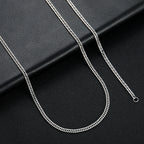 Gold Cuban Chain Necklace 4mm — Stainless Steel