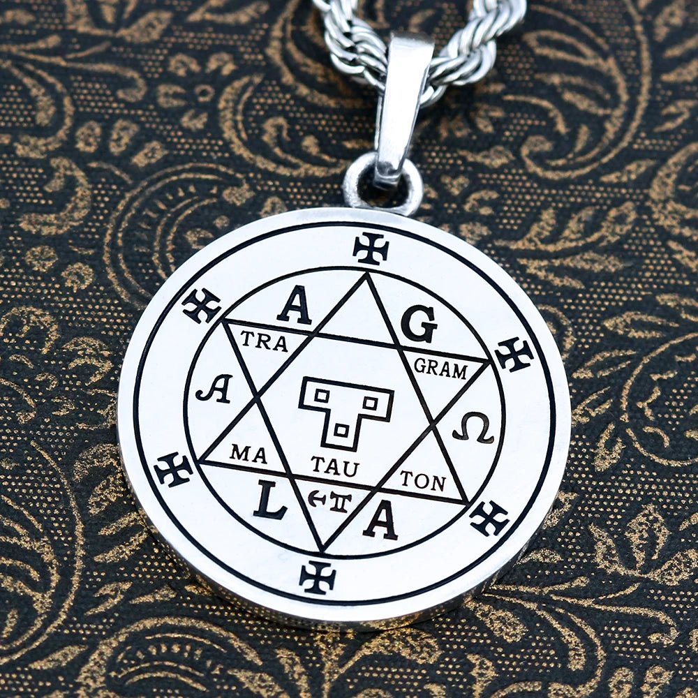 Solomon Pentagram Pendant — 925 Silver